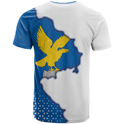 Italy Friuli-Venezia Giulia T-Shirt Flag Vintage Style Graphic Tee