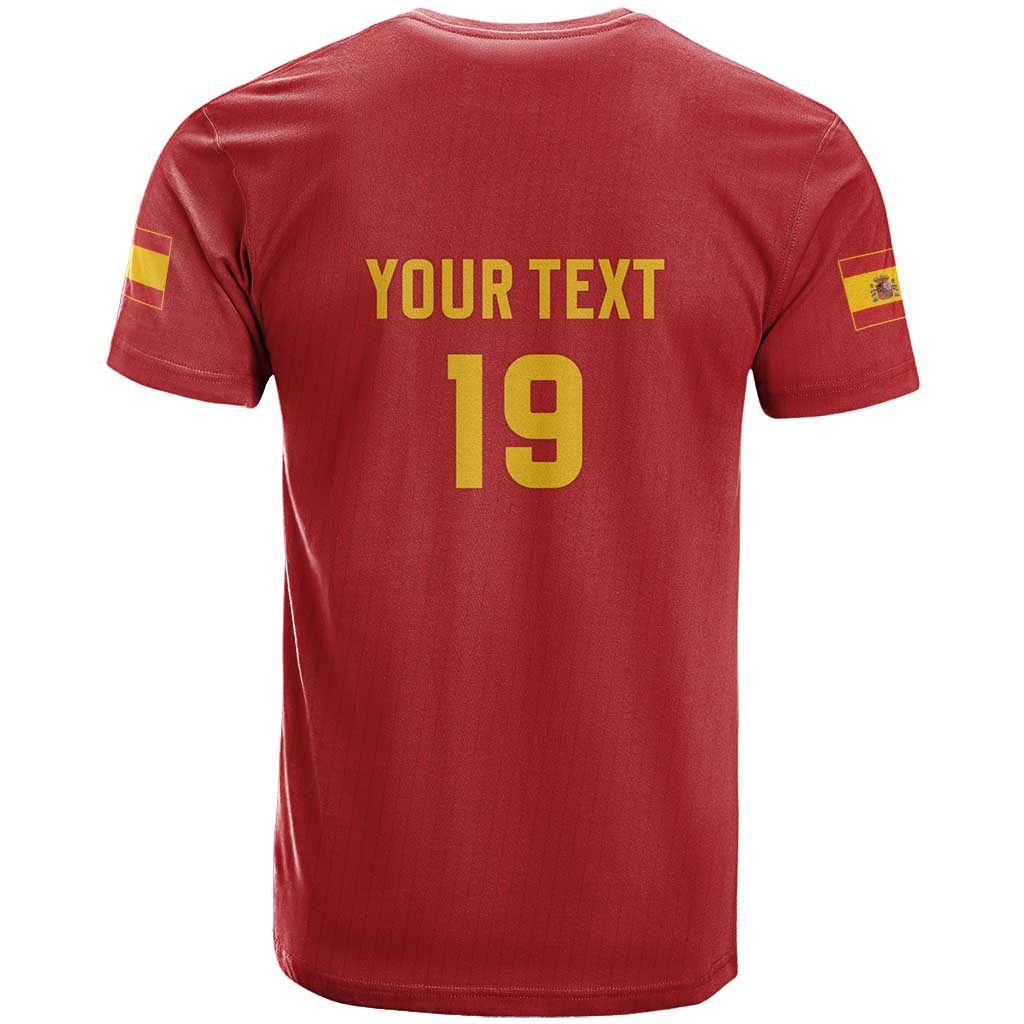 Custom World Football 2026 Spain T-Shirt Road To Champions Dream Graphic Tee