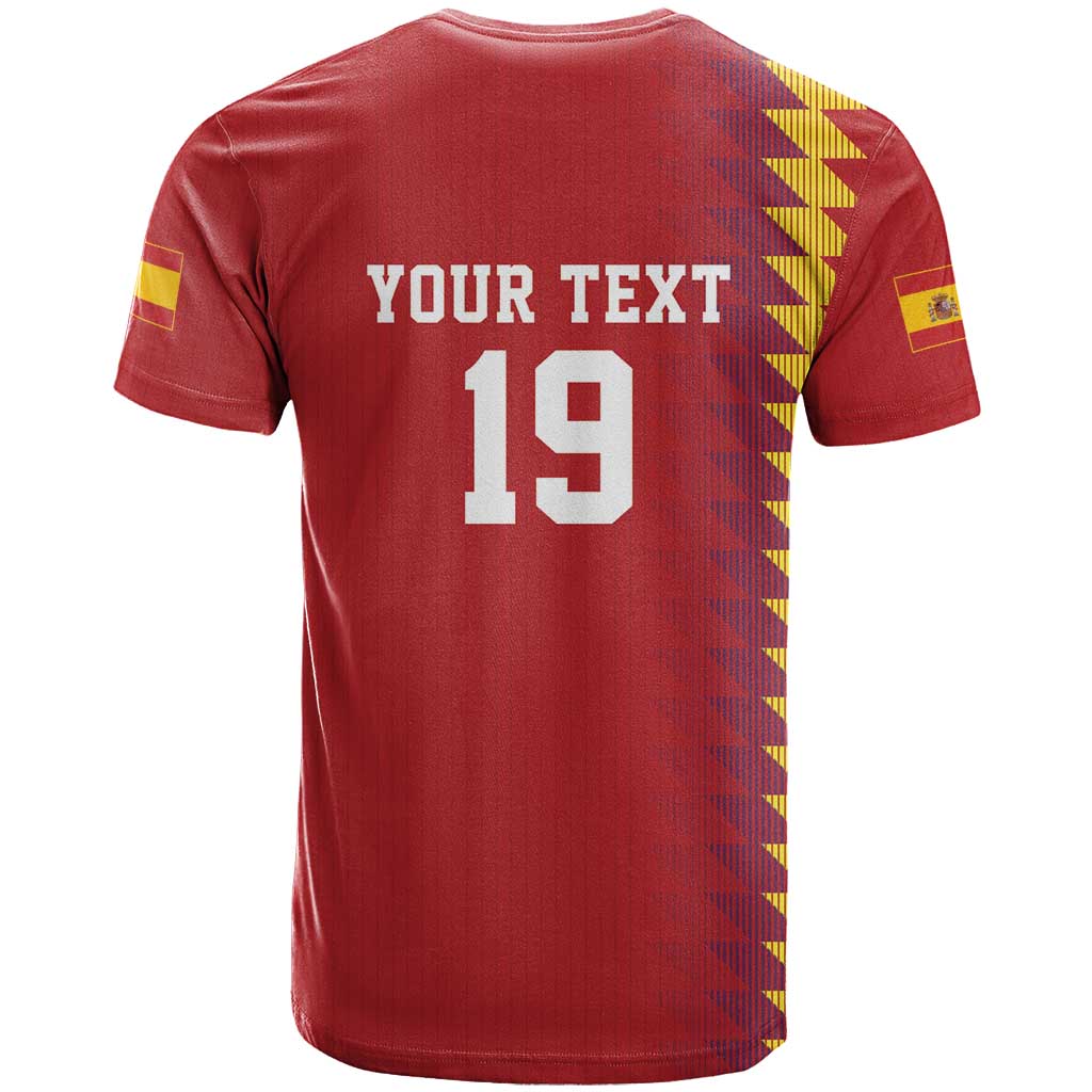 Custom World Football 2026 Spain T-Shirt Spanish Bull Rising Champions Graphic Tee