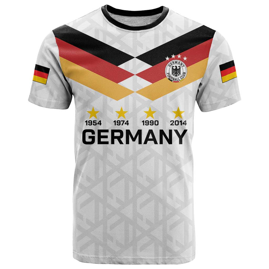 Custom World Football 2026 Germany T-Shirt Deutschland 4-Time Champions Graphic Tee