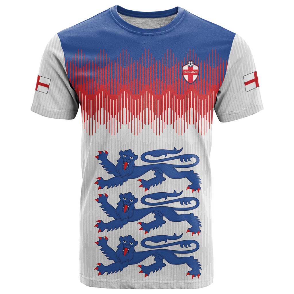 Custom World Football 2026 England T-Shirt Three Lions Pride Style Graphic Tee
