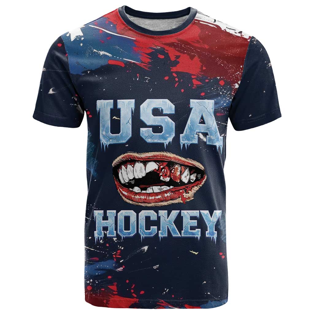 USA Ice Hockey Champions 2026 T-Shirt Golden Toothless Legend Graphic Tee