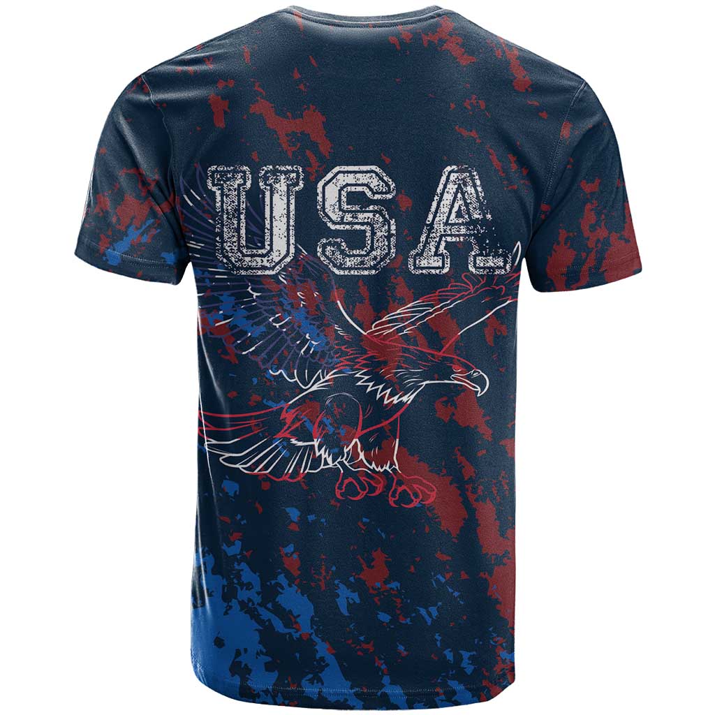 USA Ice Hockey T-Shirt Losing Teeth Winning Wars Since 1776 Graphic Tee