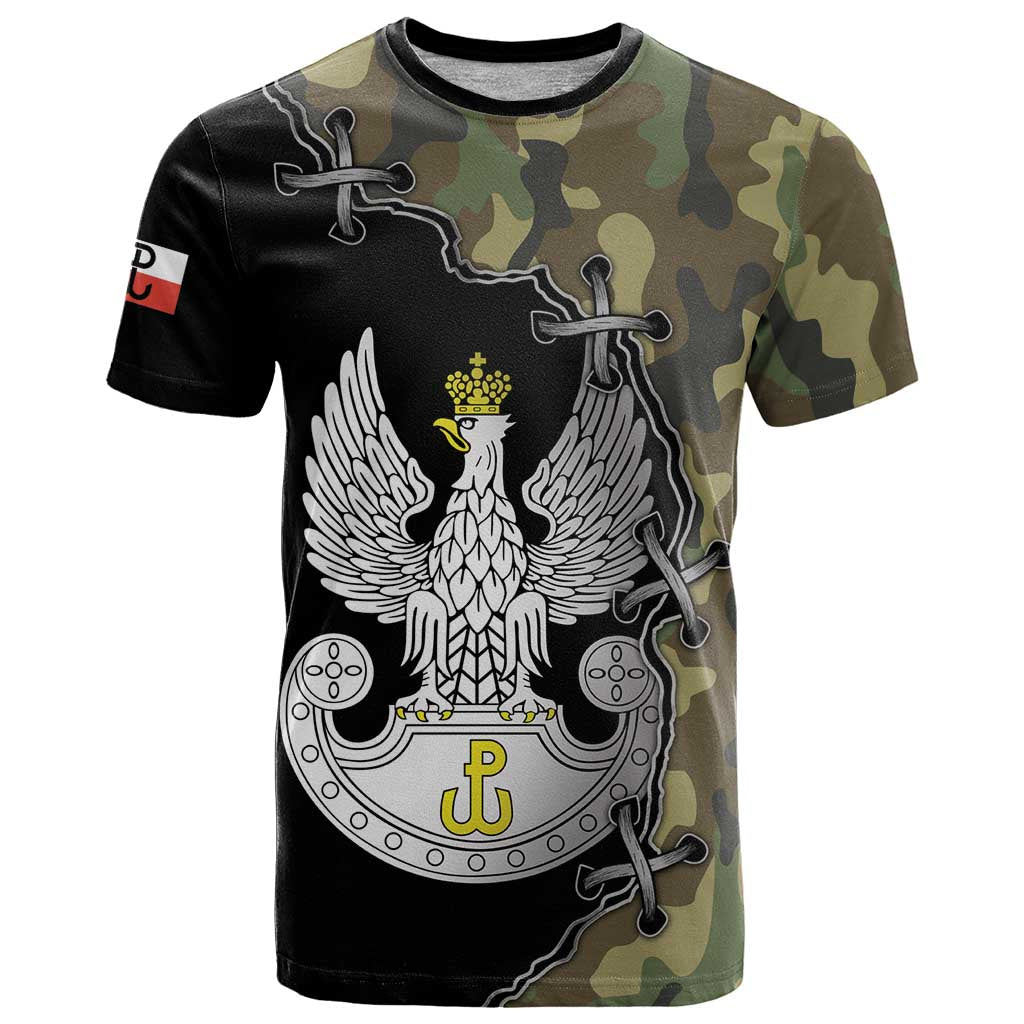 Poland Home Army T-Shirt Armia Krajowa Military Eagle Graphic Tee