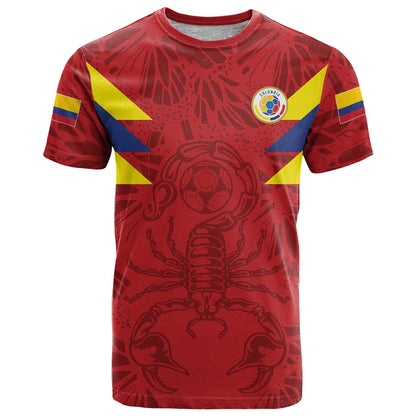 Colombia Rene Higuita Scorpion Kick T-Shirt Away Retro 1995 Goalkeeper Legend Graphic Tee