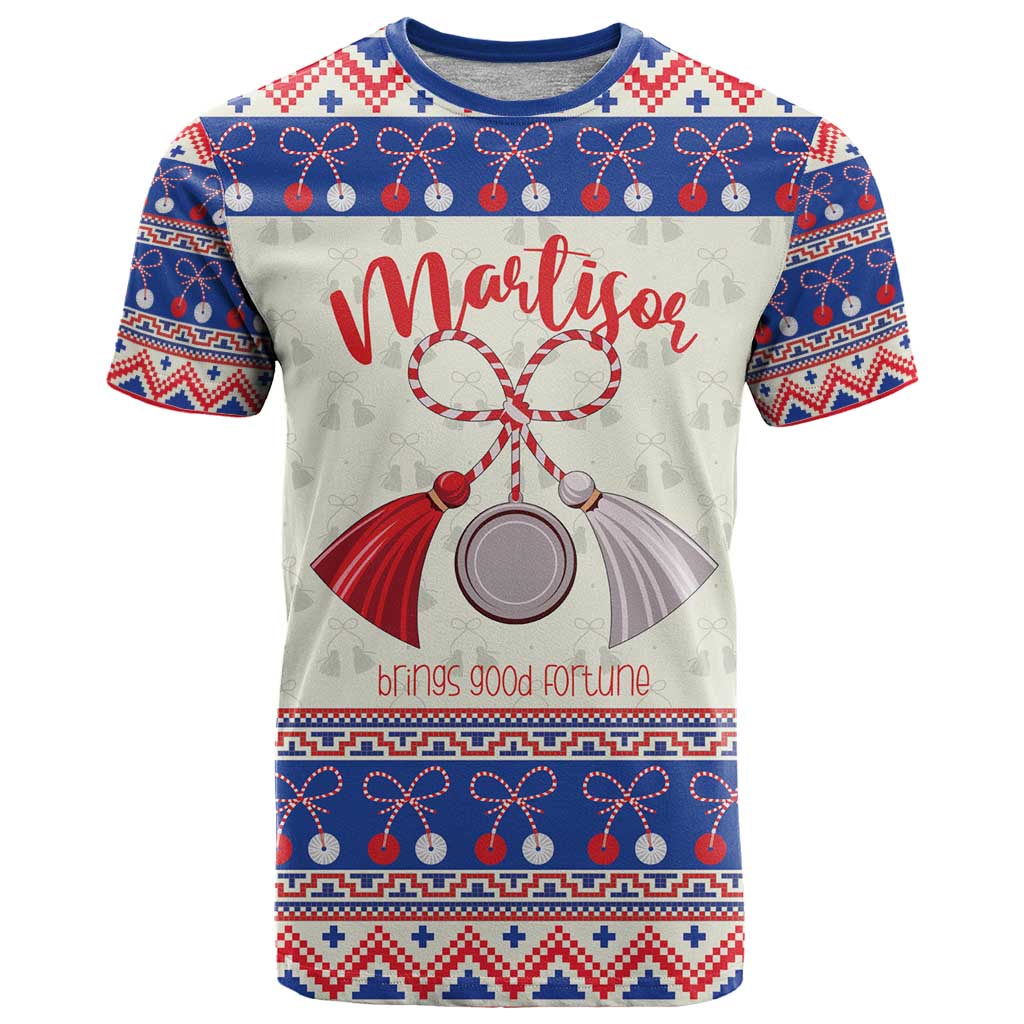 Personalized Moldova Christmas T-Shirt Martisor Moldova Traditional Graphic Tee