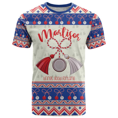Personalized Moldova Christmas T-Shirt Martisor Moldova Traditional Graphic Tee