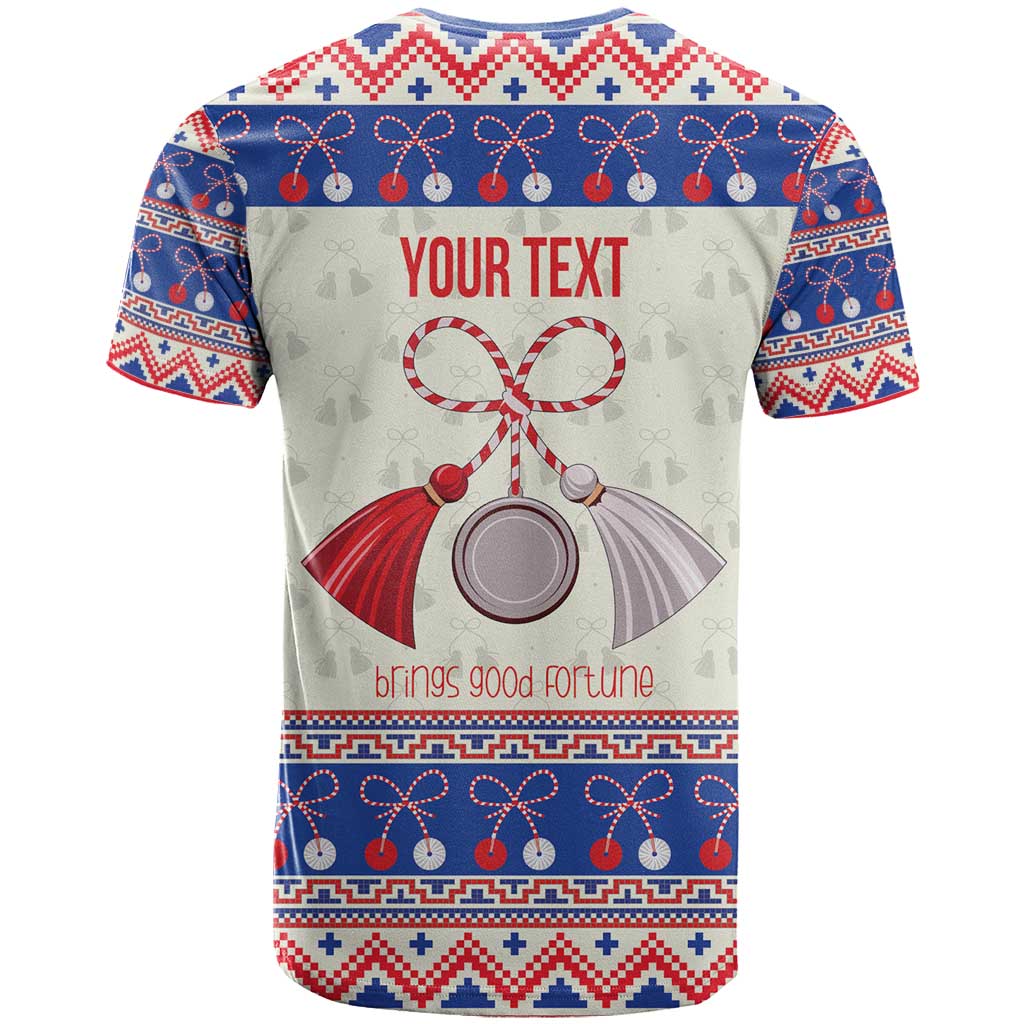 Personalized Moldova Christmas T-Shirt Martisor Moldova Traditional Graphic Tee