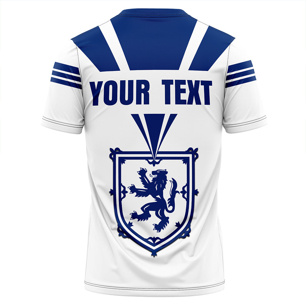 Custom Scotland Royal Blue T-Shirt Graphic Tee
