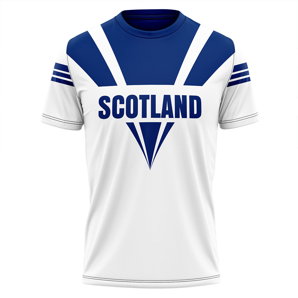 Custom Scotland Royal Blue T-Shirt Graphic Tee