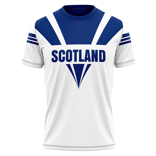Custom Scotland Royal Blue T-Shirt Graphic Tee