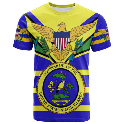 Us Virgin Islands T-Shirt Egales With Seal Graphic Tee