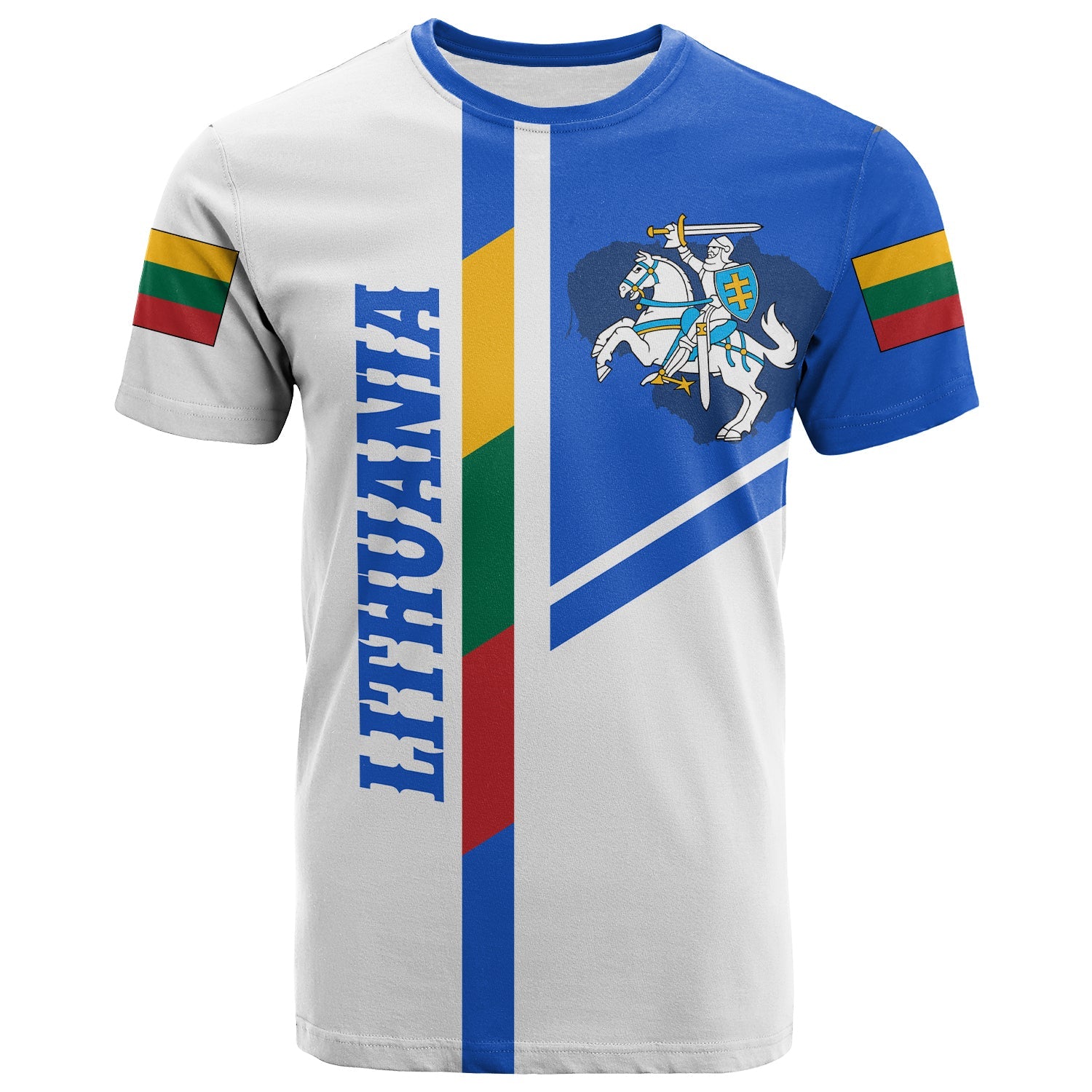 Lithuania T-Shirt Vytis Lietuva Graphic Tee