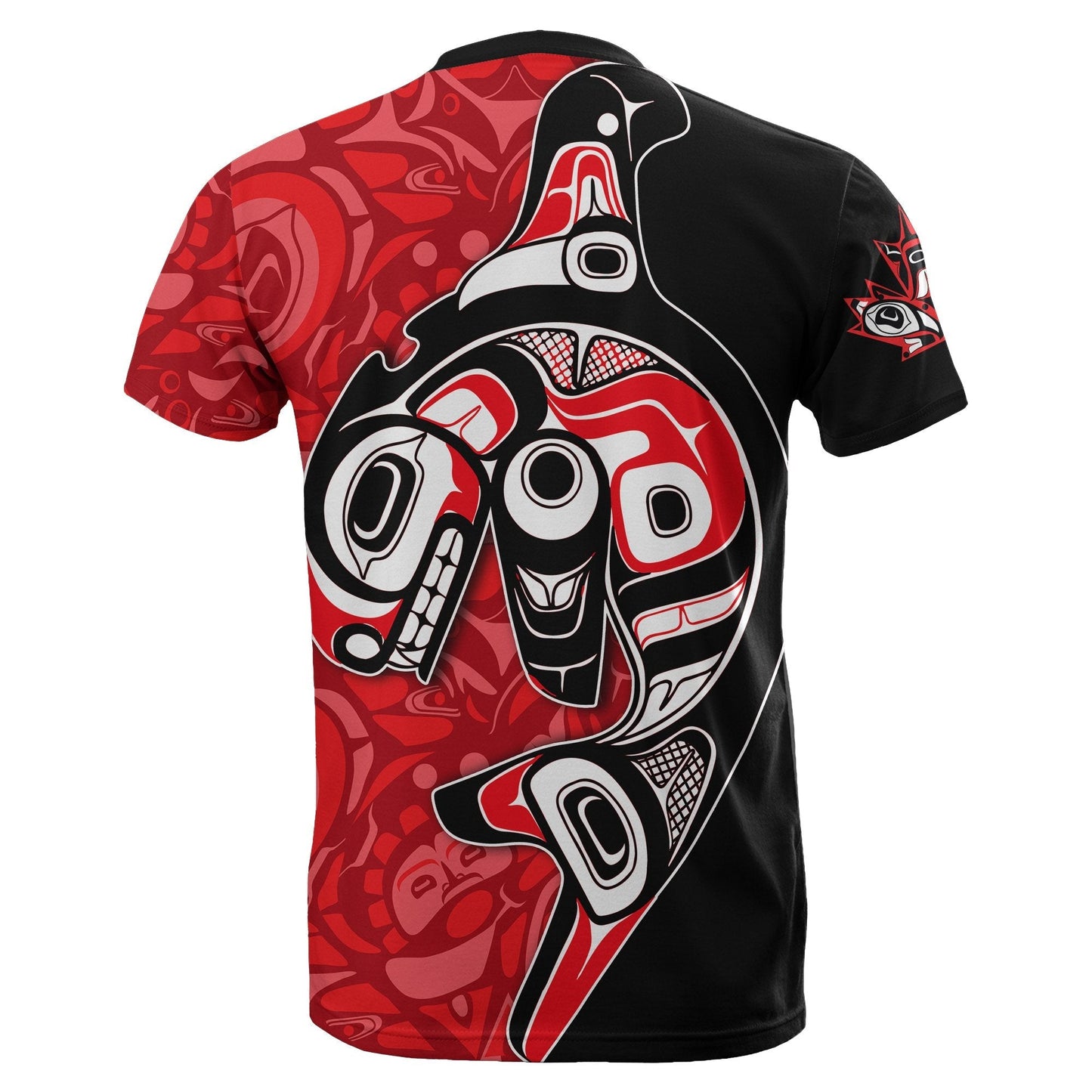 Canada Haida T-Shirt Haida Killer Whale Graphic Tee