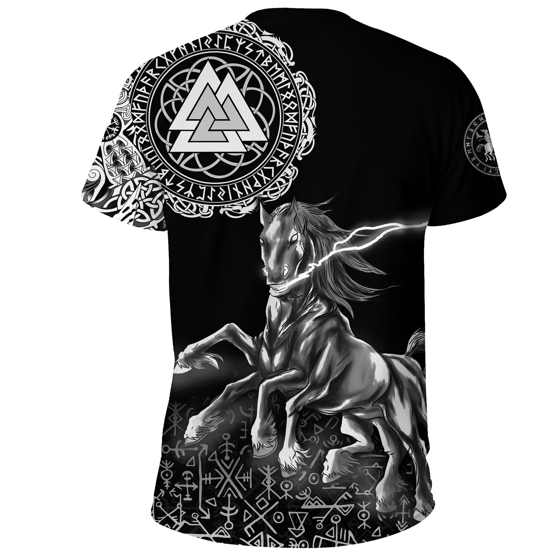 Viking T-Shirt Sleipnir Odin Graphic Tee