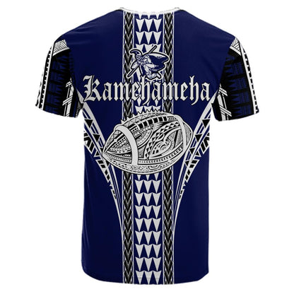 Hawaii Kamehameha High Football Jersey T-Shirt Graphic Tee