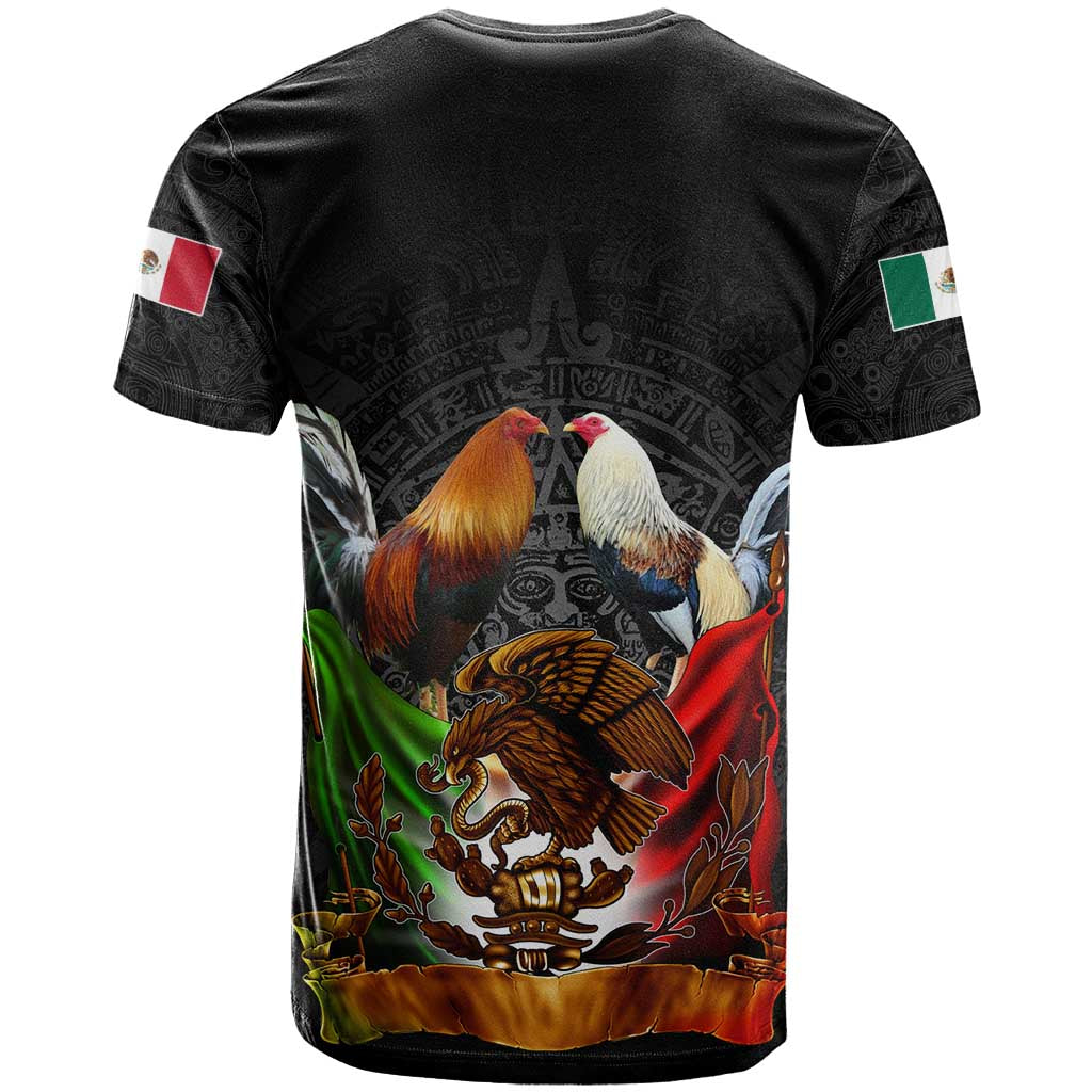 Rooster Mexico All Over Printed T-Shirt Graphic Tee