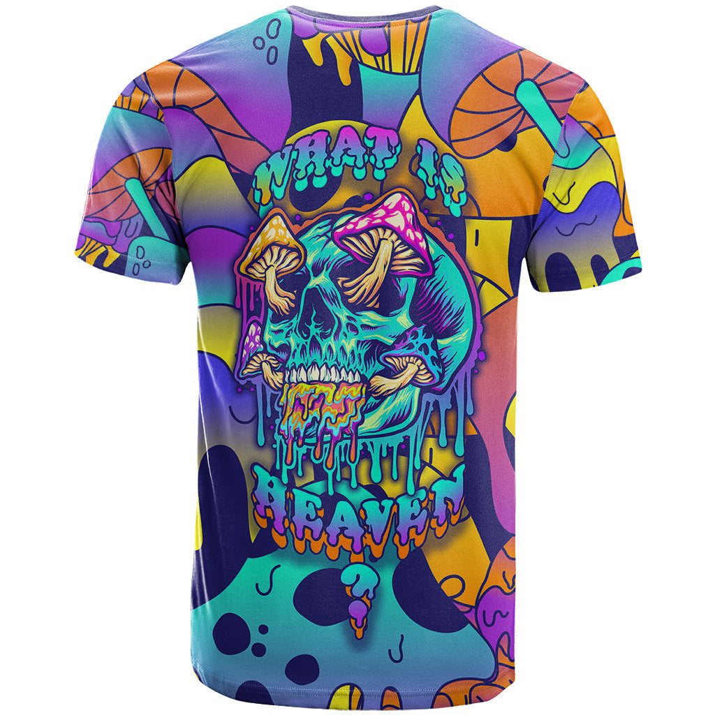 High Feel Skull T-Shirt What Is Heaven Graphic Tee
