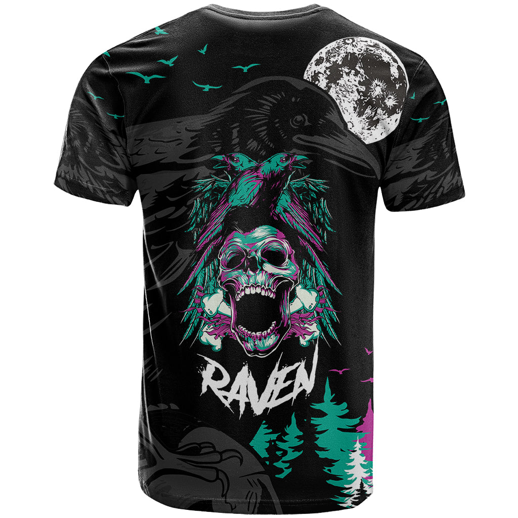 Crow Skull T-Shirt My Mascot Is The A Crow Graphic Tee
