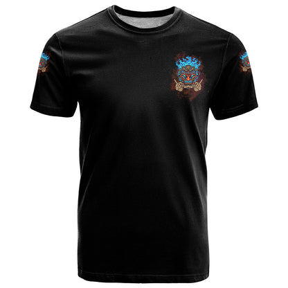 My Give A F Tiki Skull T-Shirt Graphic Tee
