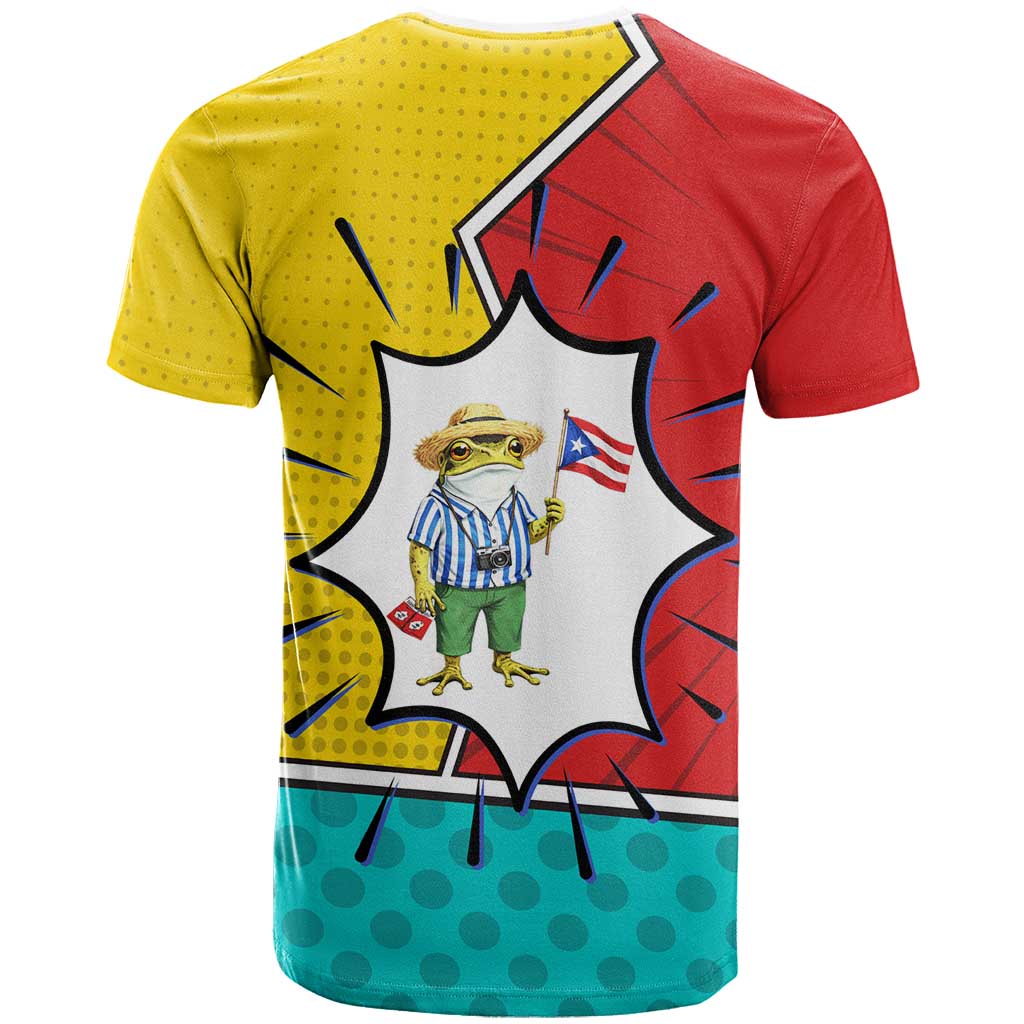 Benito Bowl Puerto Rican Frog T-Shirt Playful PopCulture Game Day Graphic Tee