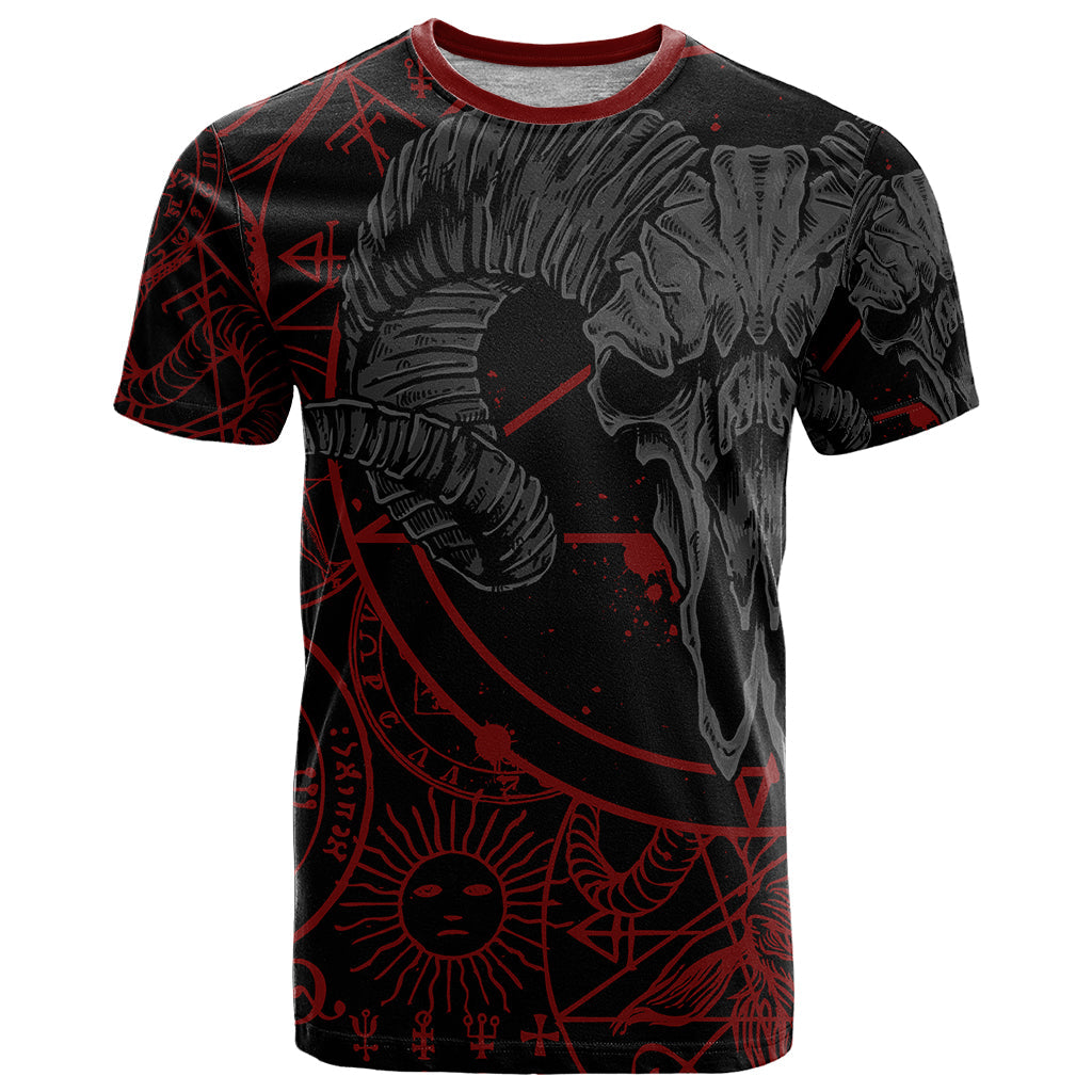 Skull Demon T-Shirt We All Have The Devil Inside Us Graphic Tee