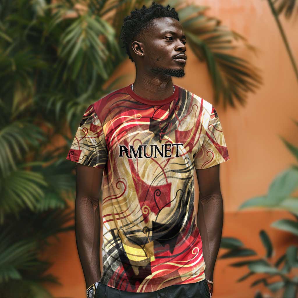 Amunet T-Shirt with Egyptian Queen Portrait Ancient Mythology Graphic Tee