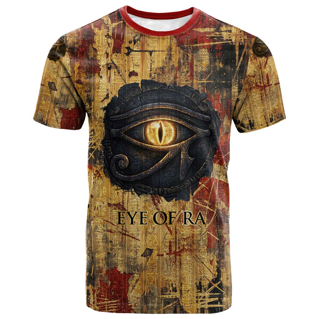 Bastet Egyptian T-Shirt Eye of Ra Cat Goddess Lady of Dread Ancient Power Graphic Tee