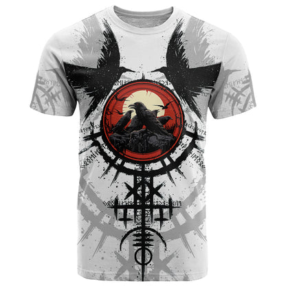 Viking Ravens T-Shirt Can't Hide Our Warrior Pride Graphic Tee