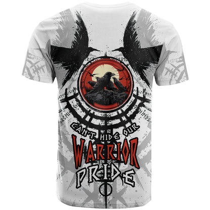 Viking Ravens T-Shirt Can't Hide Our Warrior Pride Graphic Tee
