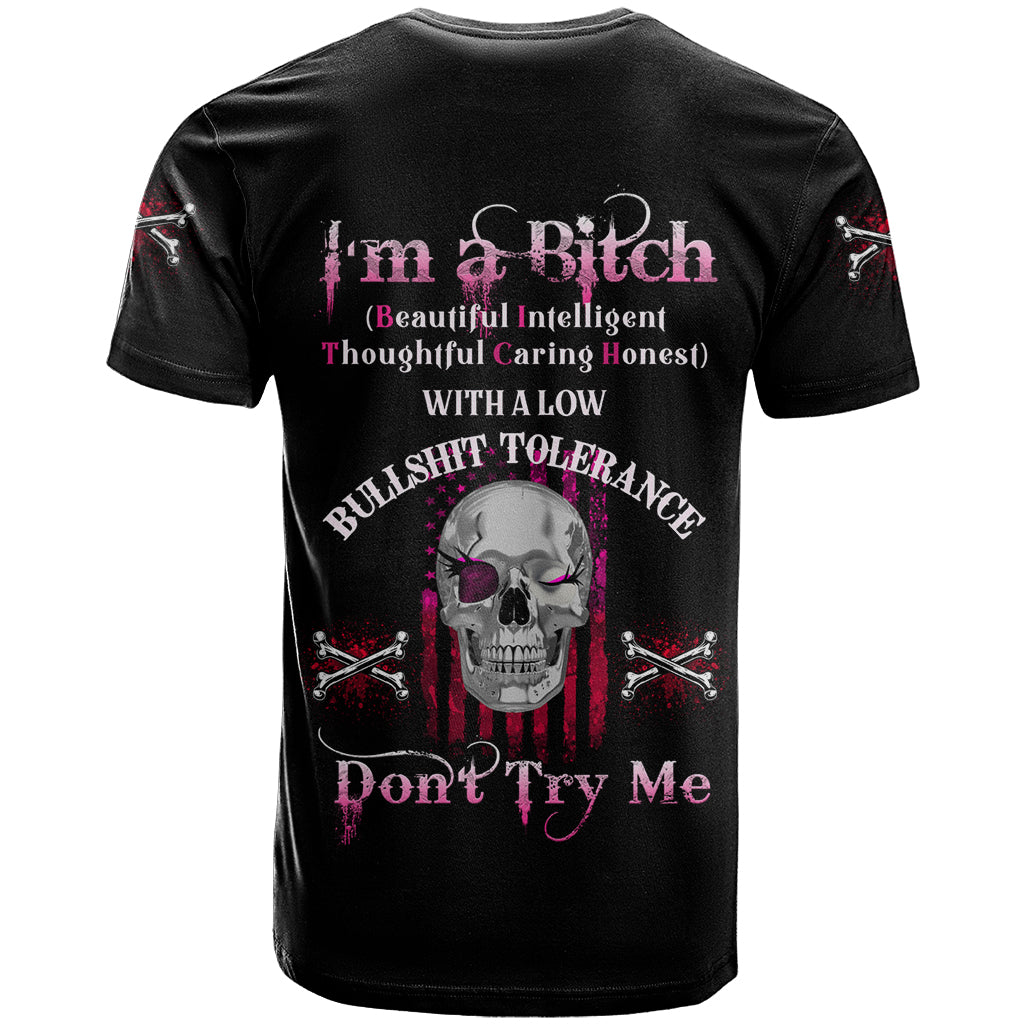 I'm A B Don't Try Me T-Shirt Graphic Tee