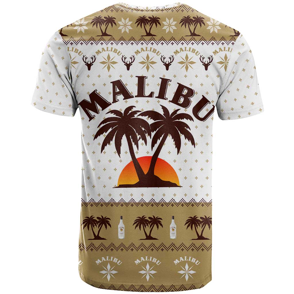 Malibu Christmas T-Shirt Xmas Holiday Patterns Graphic Tee