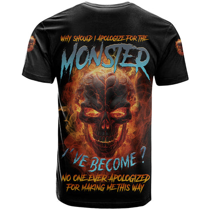 Why Should I Apologize For The Monster T-Shirt Graphic Tee