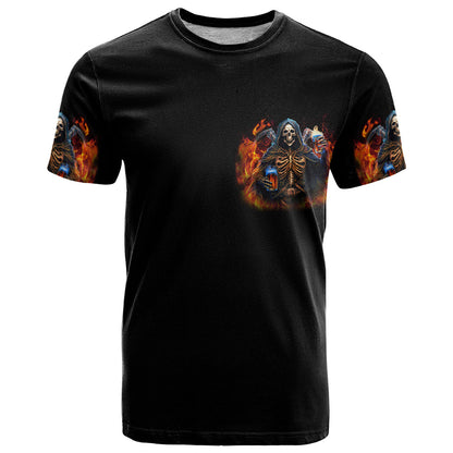 Drink With You Again Reaper T-Shirt Graphic Tee