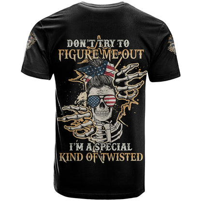Don't Try To Figure Me Out T-Shirt Graphic Tee