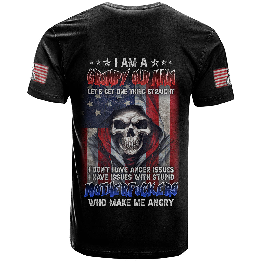 I Am A Grumpy Old Man T-Shirt Graphic Tee