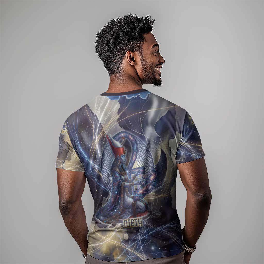 Neith Egyptian T-Shirt Goddess Mother of All Cosmic Threads Graphic Tee