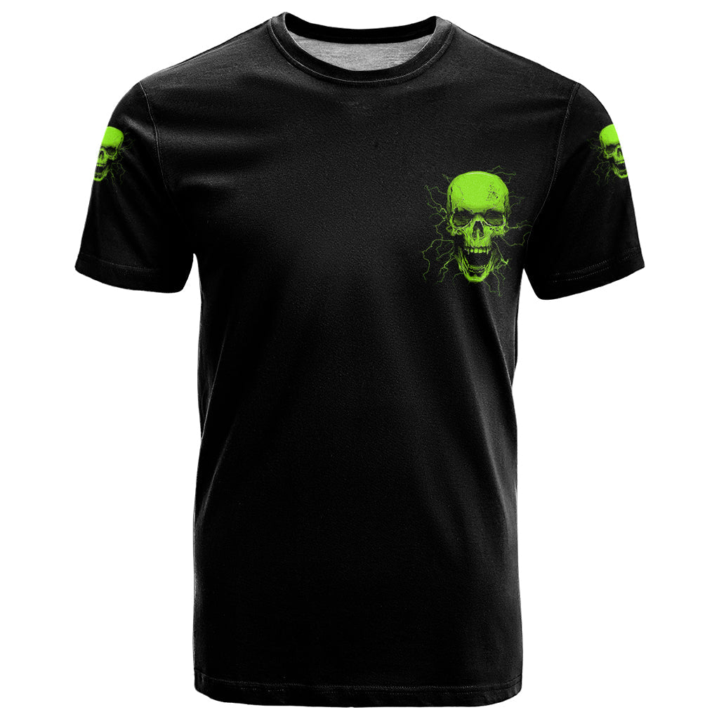 I'm A Nice Person Skull T-Shirt Graphic Tee