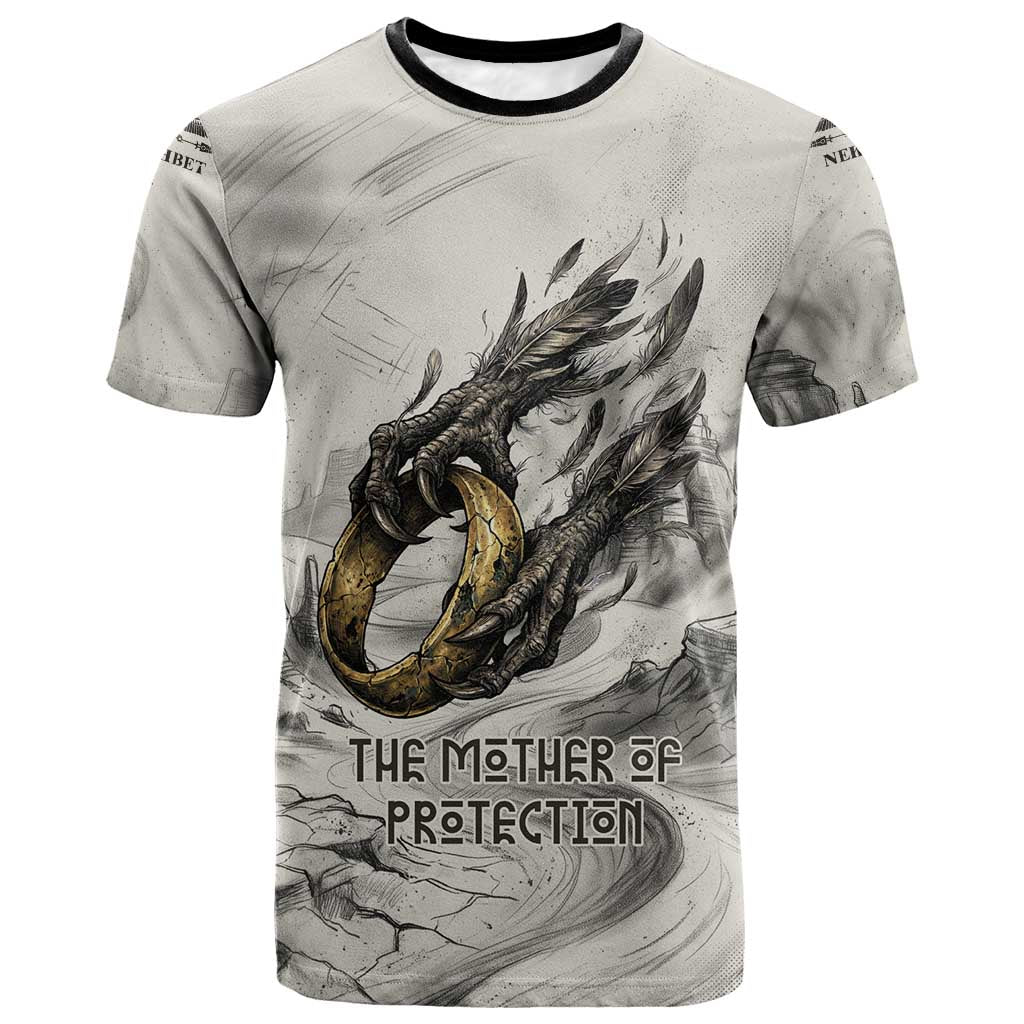 Nekhbet Egyptian T-Shirt Vulture Goddess Mother of Protection Wings Claws Desert Graphic Tee