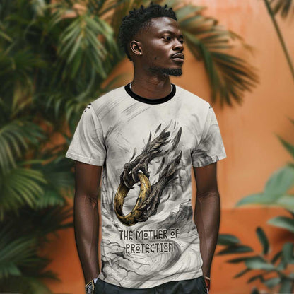 Nekhbet Egyptian T-Shirt Vulture Goddess Mother of Protection Wings Claws Desert Graphic Tee