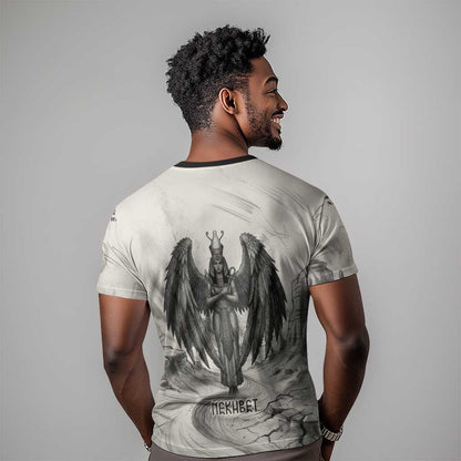 Nekhbet Egyptian T-Shirt Vulture Goddess Mother of Protection Wings Claws Desert Graphic Tee