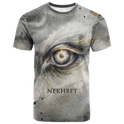 Nekhbet T-Shirt Vulture Goddess Eye of Protection Sovereign of Upper Egypt Graphic Tee