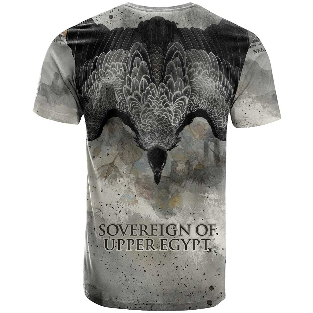 Nekhbet T-Shirt Vulture Goddess Eye of Protection Sovereign of Upper Egypt Graphic Tee