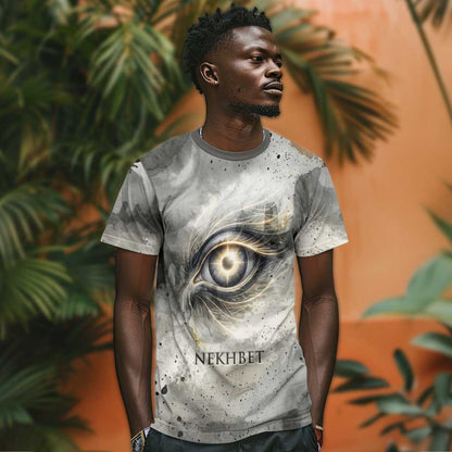 Nekhbet T-Shirt Vulture Goddess Eye of Protection Sovereign of Upper Egypt Graphic Tee