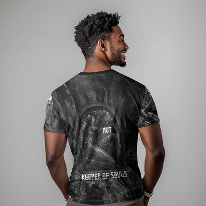 Nut T-Shirt Egyptian Keeper of Souls Celestial Stairway Ascension Path Cosmic Goddess of the Night Sky Graphic Tee