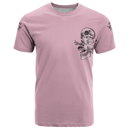 The Good Girl In Me Got Tired Skull T-Shirt Graphic Tee