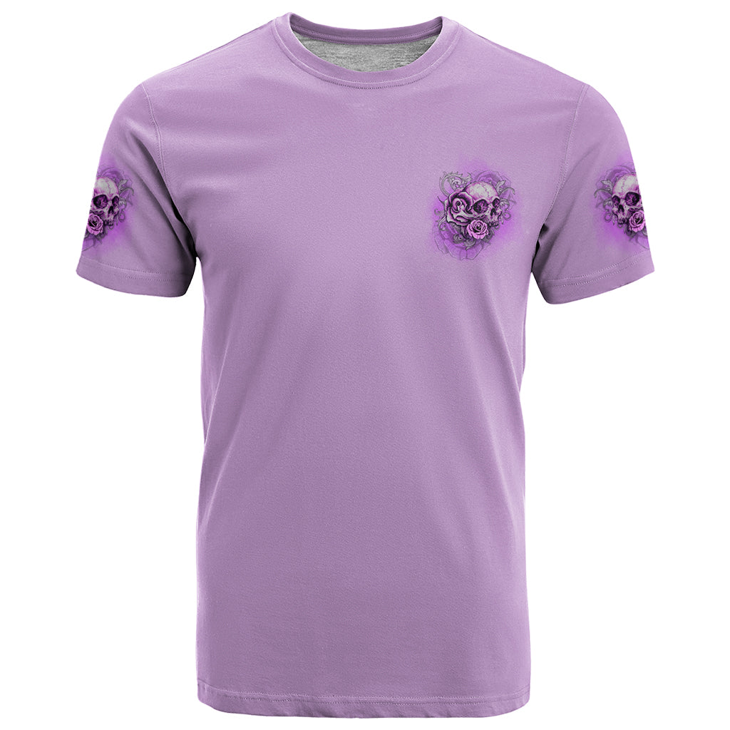 Yes I'm A B But Not Yours Purple T-Shirt Graphic Tee