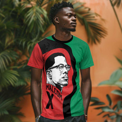 Malcolm X T-Shirt Truth Is on the Side of the Oppressed Quote Civil Rights Tribute Graphic Tee