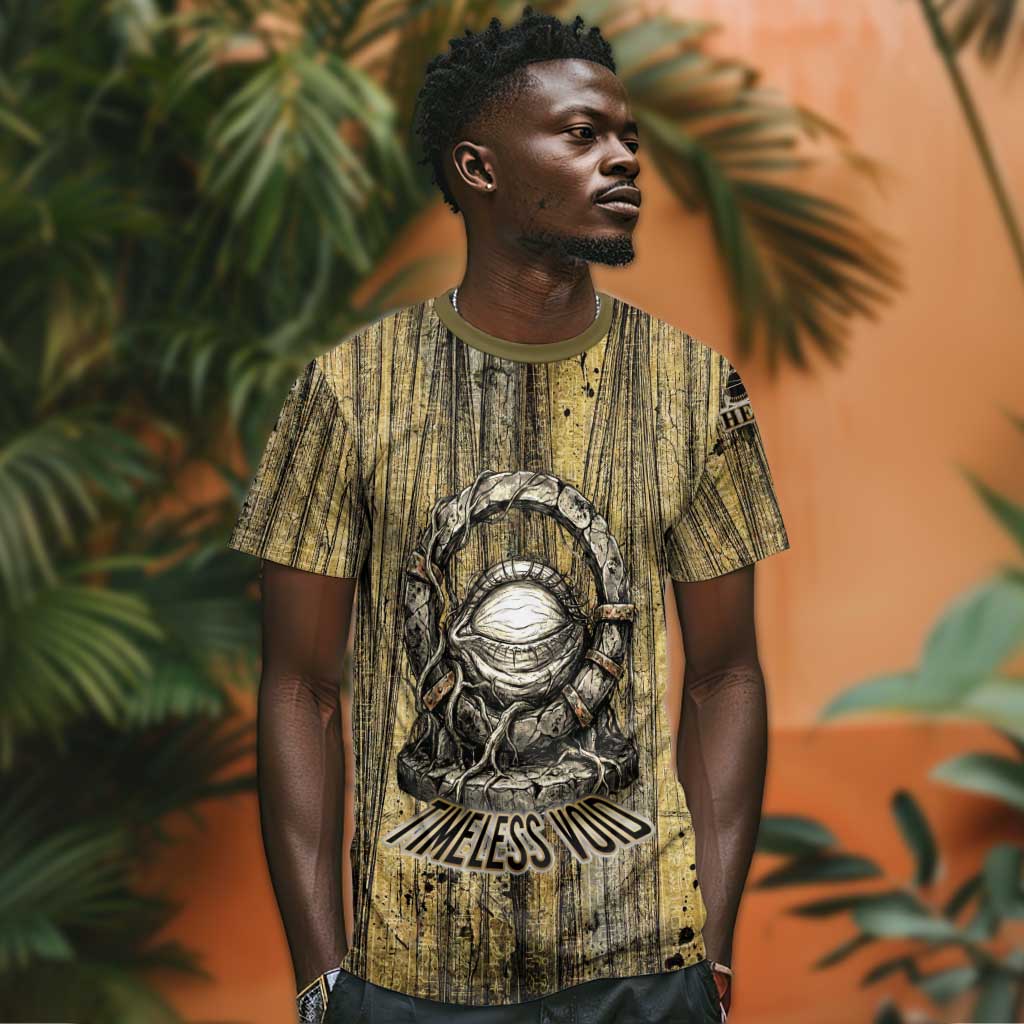 Heh and Hauhet Egyptian T-Shirt Timeless Gods Design Infinity Serpent and Divine Balance Ancient Graphic Tee
