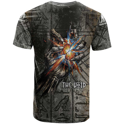 Egypt Kek and Kauket T-Shirt Ancient Void Theme with Frog and Serpent Duality Graphic Tee